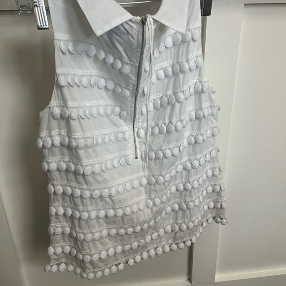 Jcrew size 6 white top - Picture 2 of 2